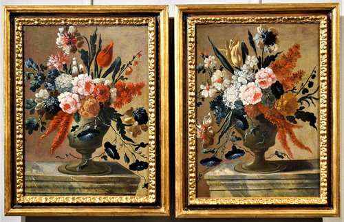 Couple Still Lifes of Flowers  